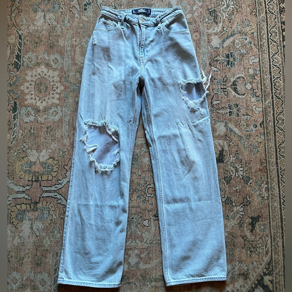 Hollister Ultra High Rise Dad Jean 1R